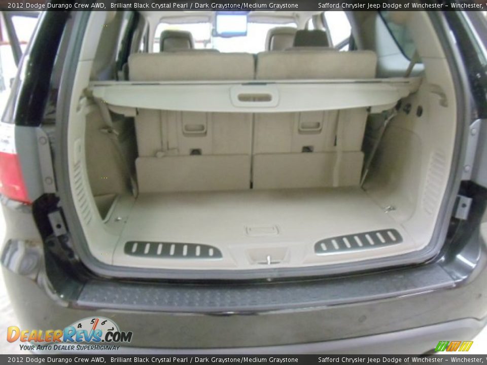 2012 Dodge Durango Crew AWD Brilliant Black Crystal Pearl / Dark Graystone/Medium Graystone Photo #29