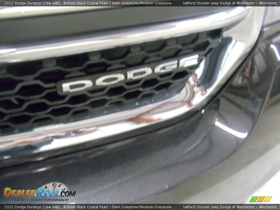 2012 Dodge Durango Crew AWD Brilliant Black Crystal Pearl / Dark Graystone/Medium Graystone Photo #31