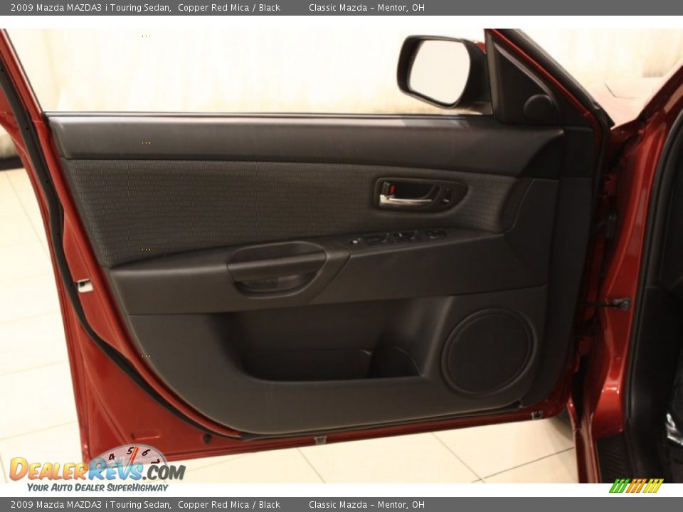 2009 Mazda MAZDA3 i Touring Sedan Copper Red Mica / Black Photo #5