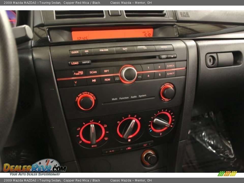 2009 Mazda MAZDA3 i Touring Sedan Copper Red Mica / Black Photo #8