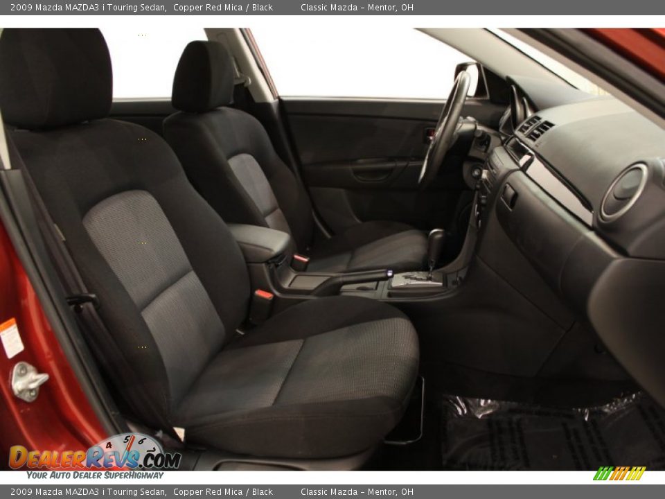 2009 Mazda MAZDA3 i Touring Sedan Copper Red Mica / Black Photo #11