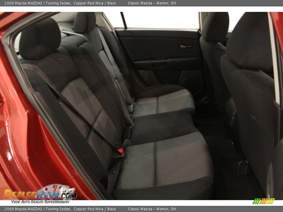 2009 Mazda MAZDA3 i Touring Sedan Copper Red Mica / Black Photo #12