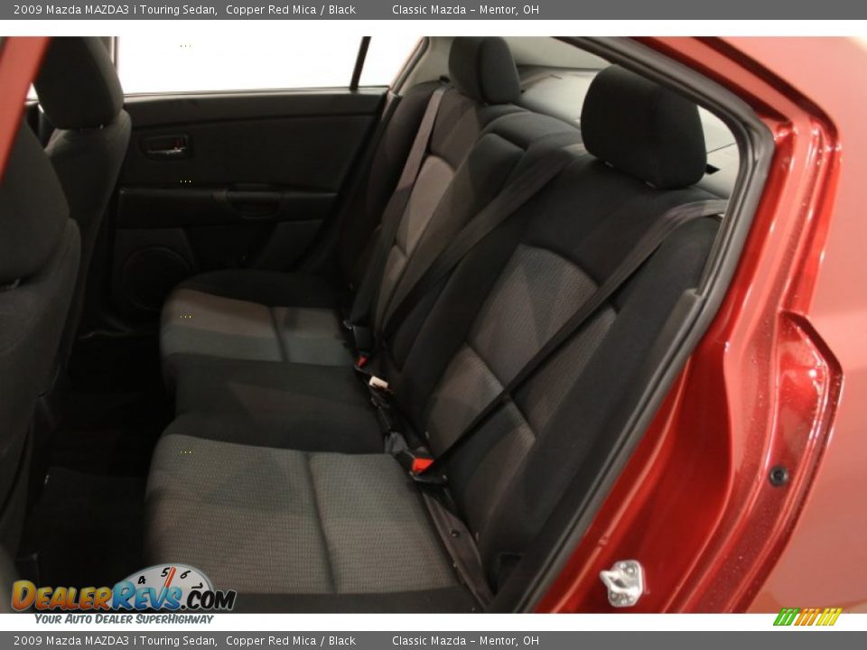 2009 Mazda MAZDA3 i Touring Sedan Copper Red Mica / Black Photo #13