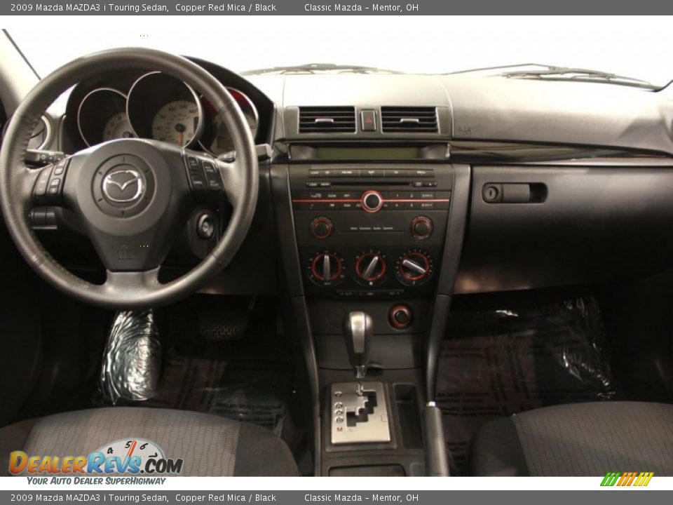 2009 Mazda MAZDA3 i Touring Sedan Copper Red Mica / Black Photo #14