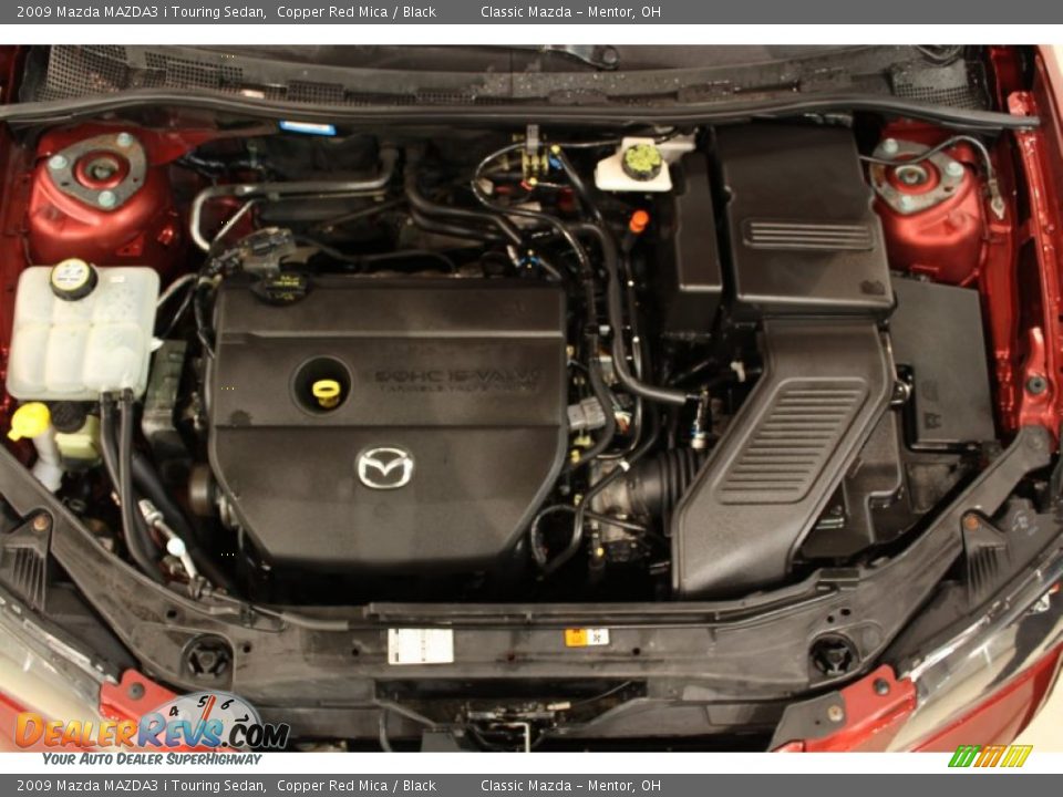 2009 Mazda MAZDA3 i Touring Sedan Copper Red Mica / Black Photo #16