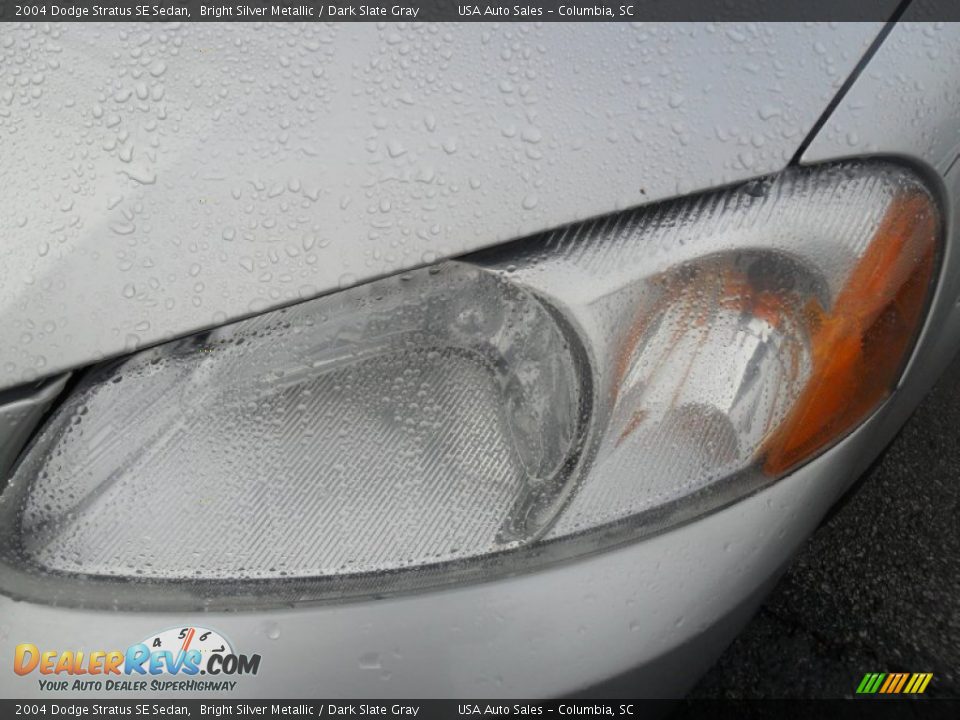 2004 Dodge Stratus SE Sedan Bright Silver Metallic / Dark Slate Gray Photo #3