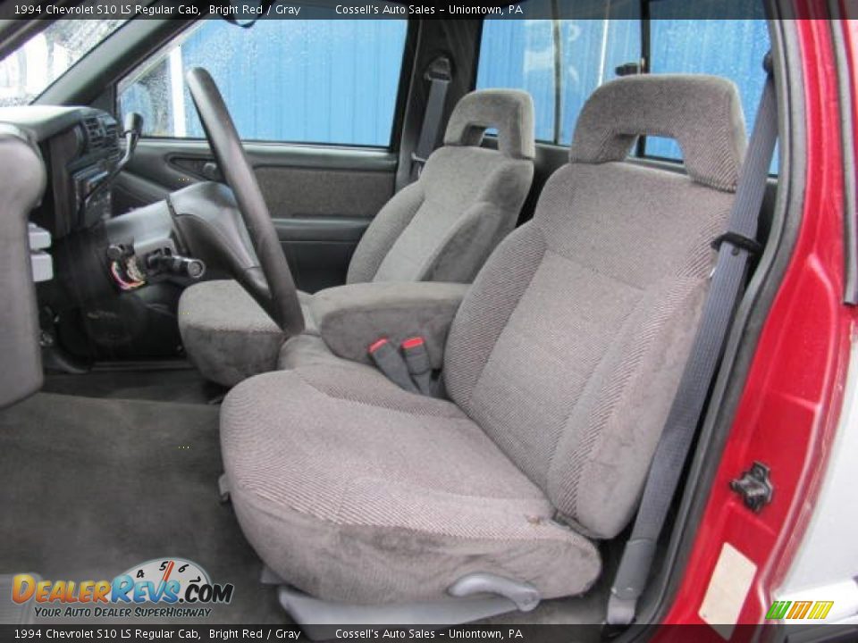 Gray Interior - 1994 Chevrolet S10 LS Regular Cab Photo #8