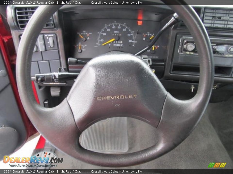 1994 Chevrolet S10 LS Regular Cab Steering Wheel Photo #9