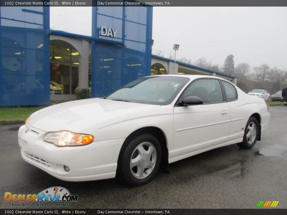 White 2002 Chevrolet Monte Carlo SS Photo #1