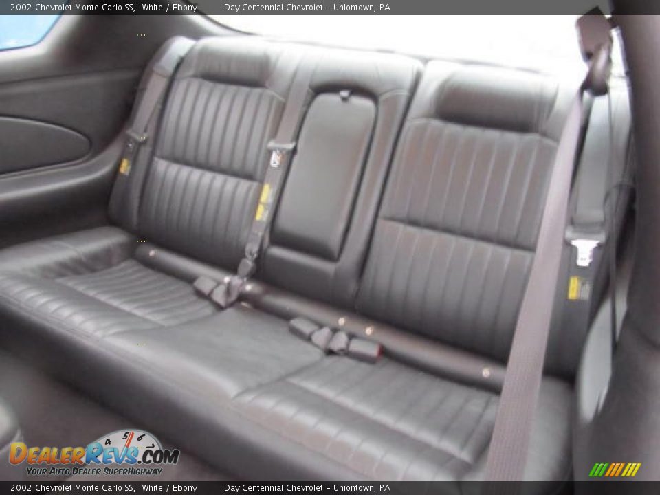 2002 Chevrolet Monte Carlo SS White / Ebony Photo #9