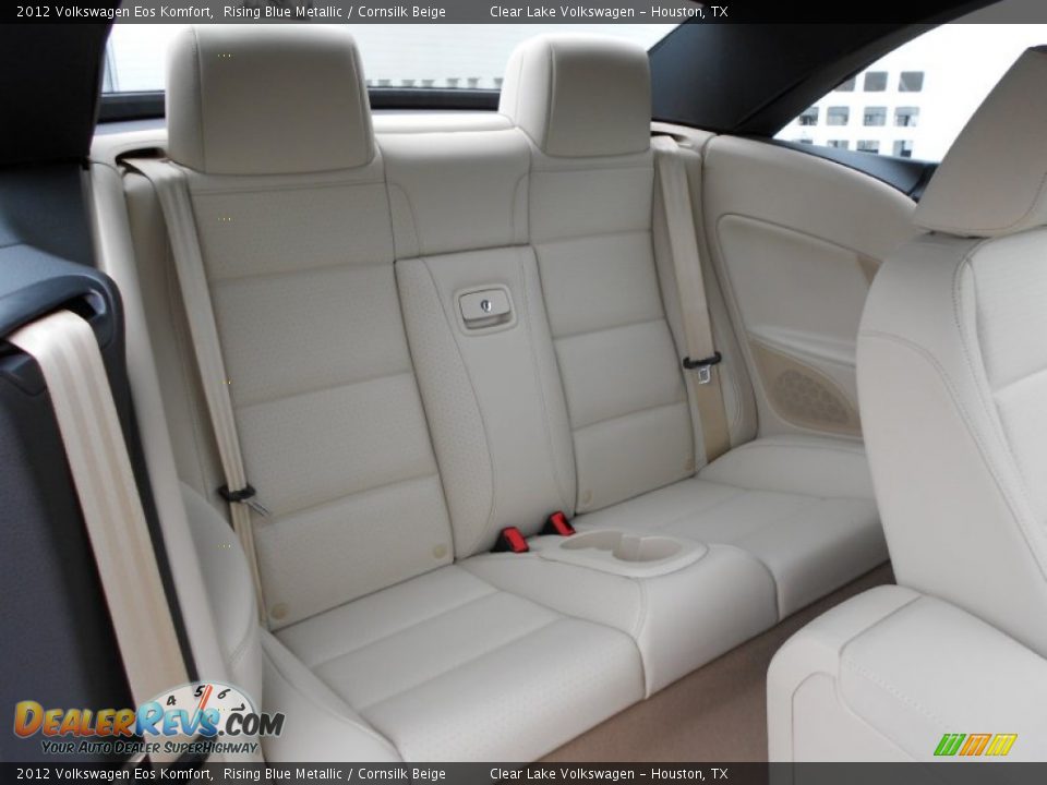 Cornsilk Beige Interior - 2012 Volkswagen Eos Komfort Photo #14