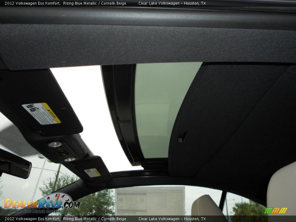 Sunroof of 2012 Volkswagen Eos Komfort Photo #22