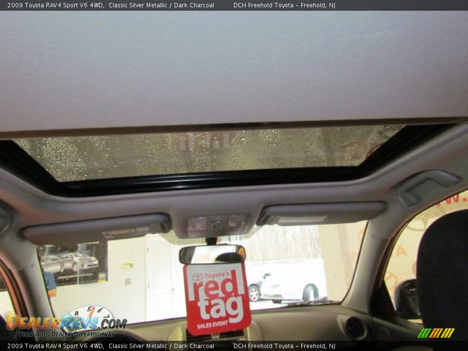 2009 Toyota RAV4 Sport V6 4WD Classic Silver Metallic / Dark Charcoal Photo #11