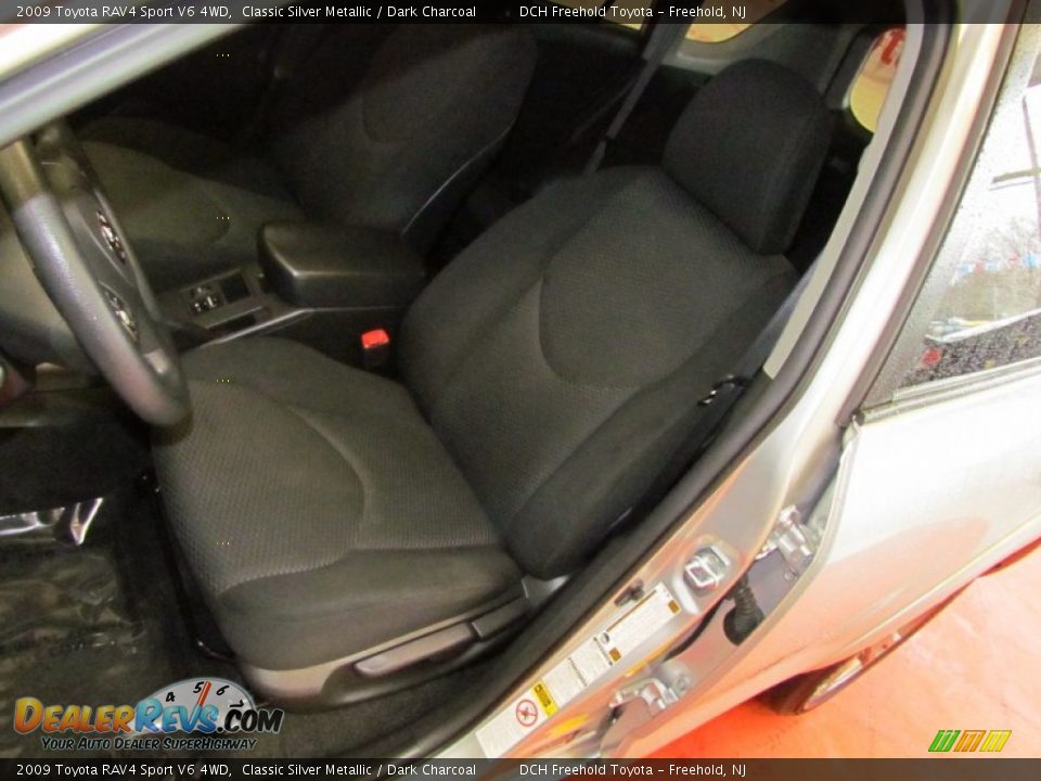 2009 Toyota RAV4 Sport V6 4WD Classic Silver Metallic / Dark Charcoal Photo #16