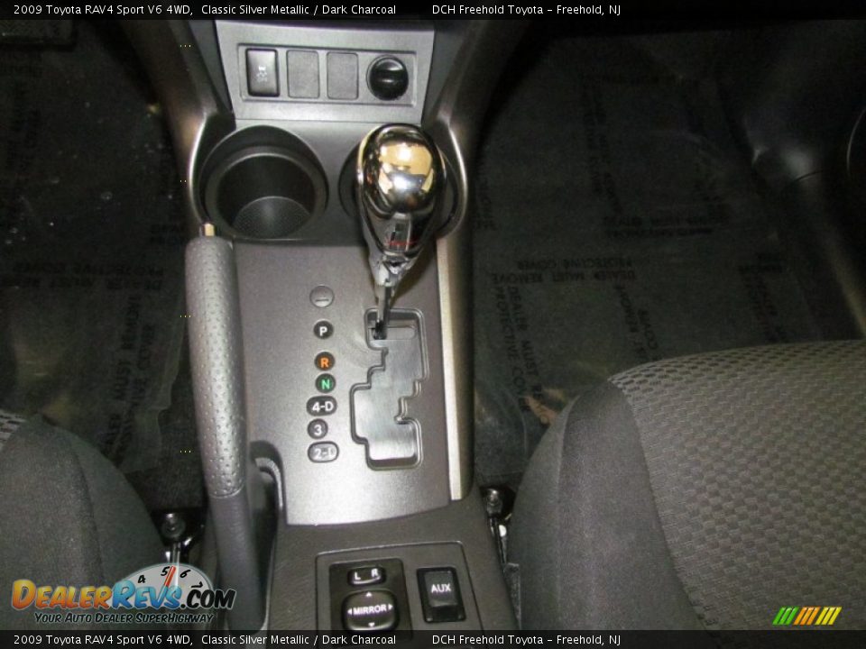 2009 Toyota RAV4 Sport V6 4WD Classic Silver Metallic / Dark Charcoal Photo #19