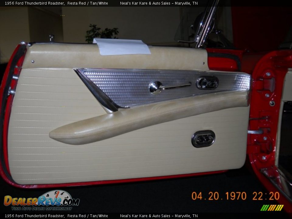 Door Panel of 1956 Ford Thunderbird Roadster Photo #31