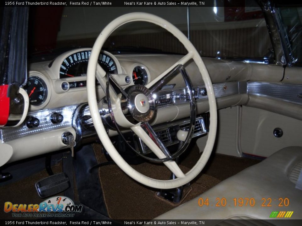 1956 Ford Thunderbird Roadster Steering Wheel Photo #32