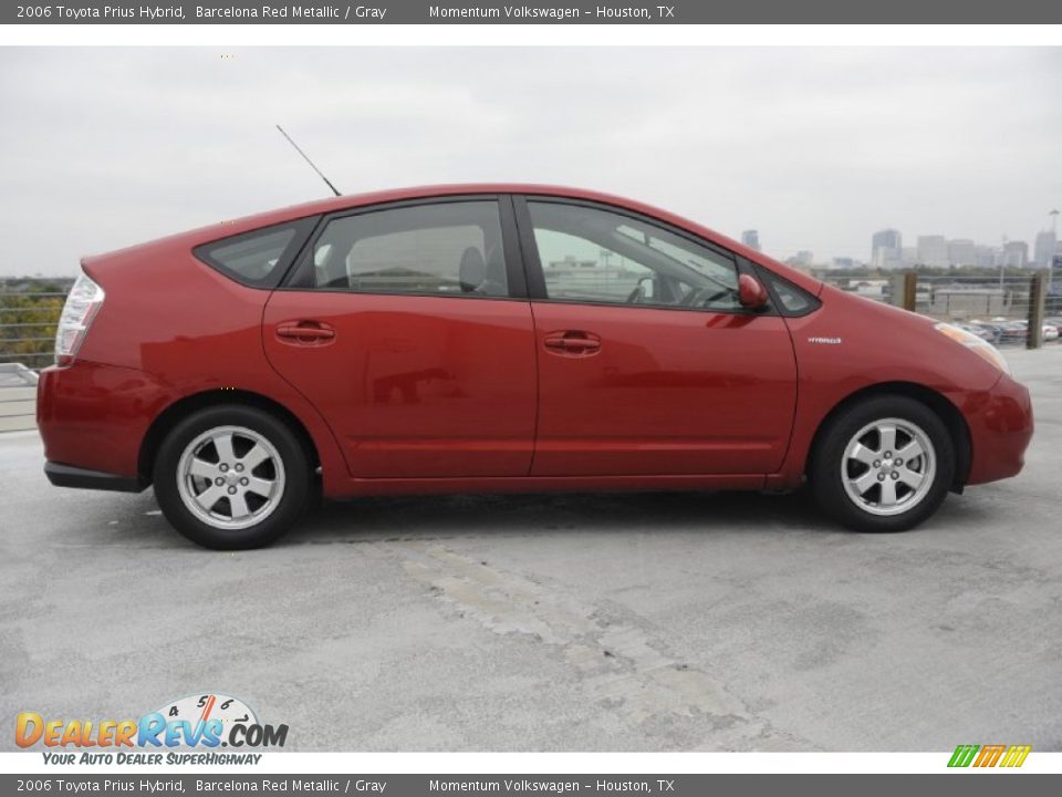 Barcelona Red Metallic 2006 Toyota Prius Hybrid Photo #5