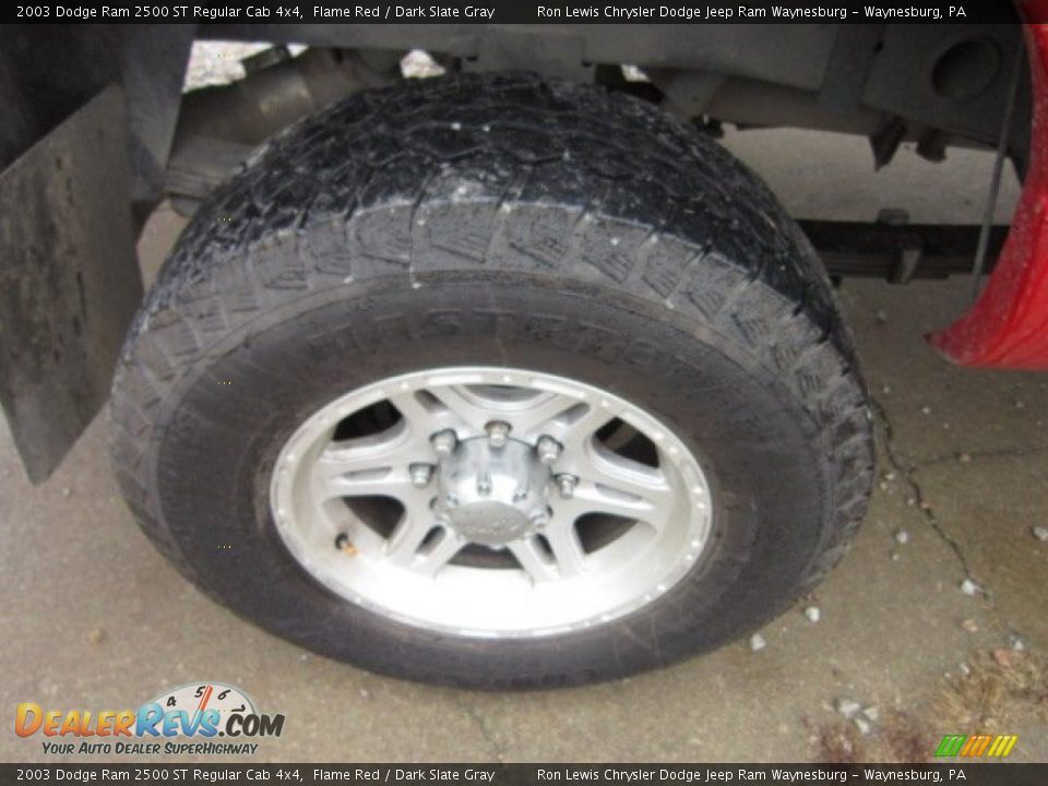 2003 Dodge Ram 2500 ST Regular Cab 4x4 Flame Red / Dark Slate Gray Photo #18