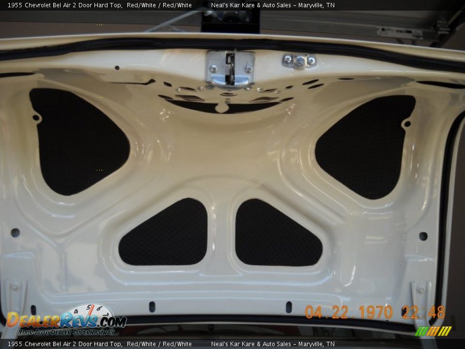 1955 Chevrolet Bel Air 2 Door Hard Top Trunk Photo #28