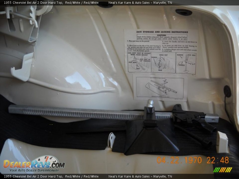 Tool Kit of 1955 Chevrolet Bel Air 2 Door Hard Top Photo #30