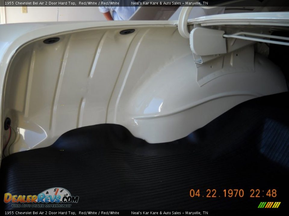 1955 Chevrolet Bel Air 2 Door Hard Top Trunk Photo #31
