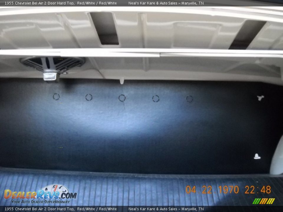 1955 Chevrolet Bel Air 2 Door Hard Top Trunk Photo #32