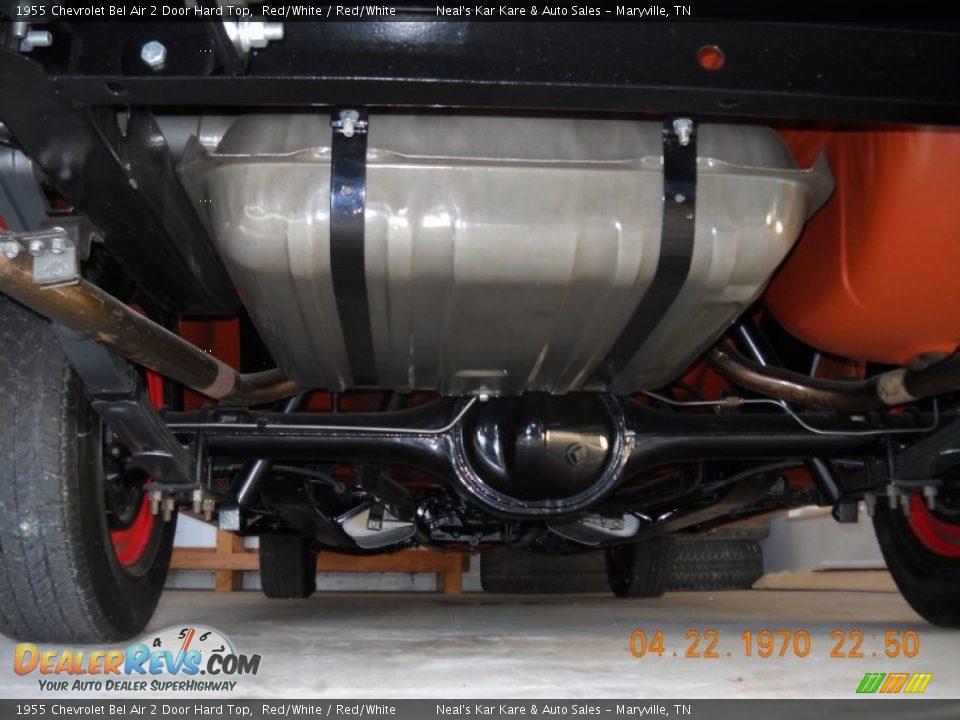 Undercarriage of 1955 Chevrolet Bel Air 2 Door Hard Top Photo #35