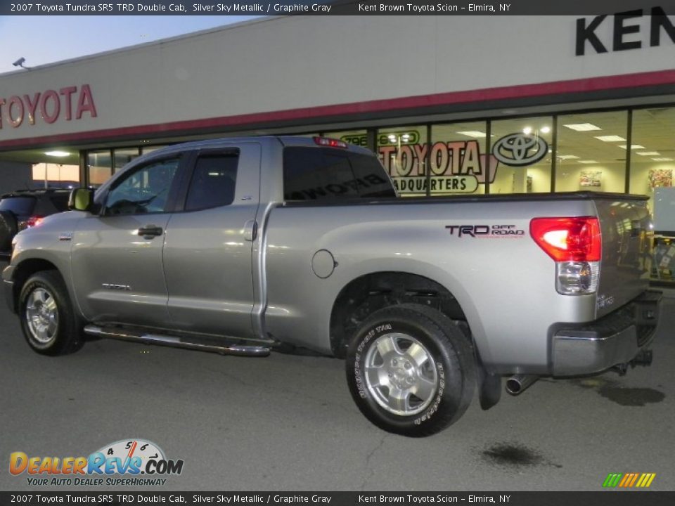 2007 Toyota Tundra SR5 TRD Double Cab Silver Sky Metallic / Graphite Gray Photo #2