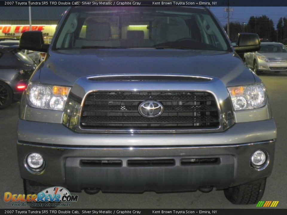 2007 Toyota Tundra SR5 TRD Double Cab Silver Sky Metallic / Graphite Gray Photo #13