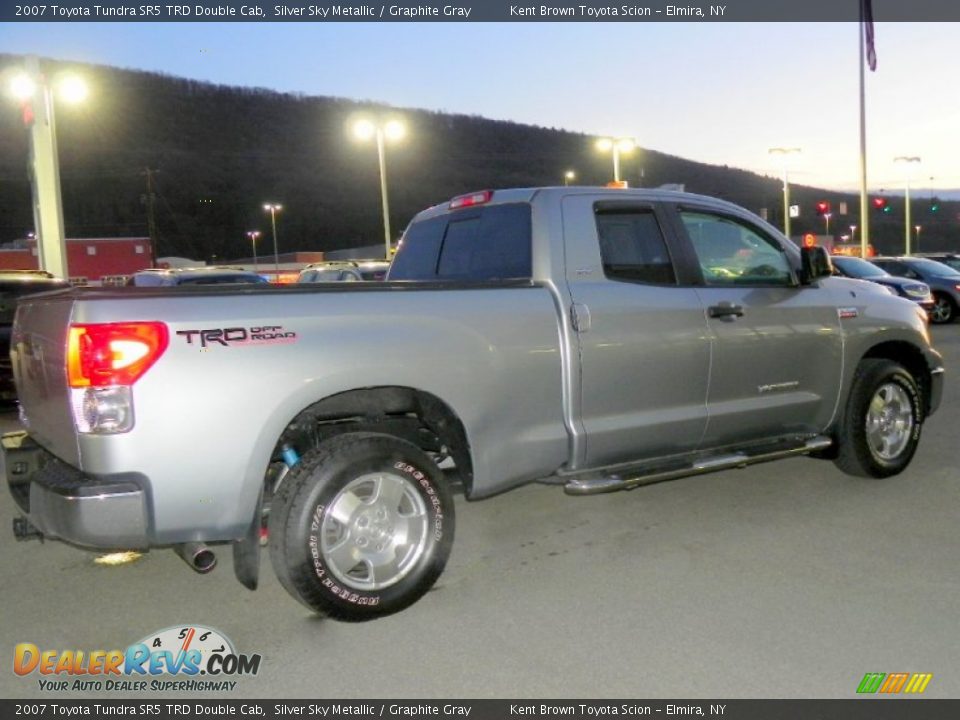 2007 Toyota Tundra SR5 TRD Double Cab Silver Sky Metallic / Graphite Gray Photo #20