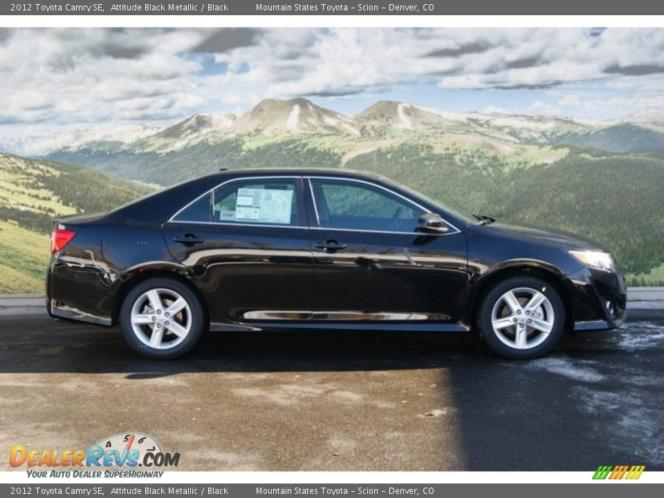 2012 Toyota Camry SE Attitude Black Metallic / Black Photo #2