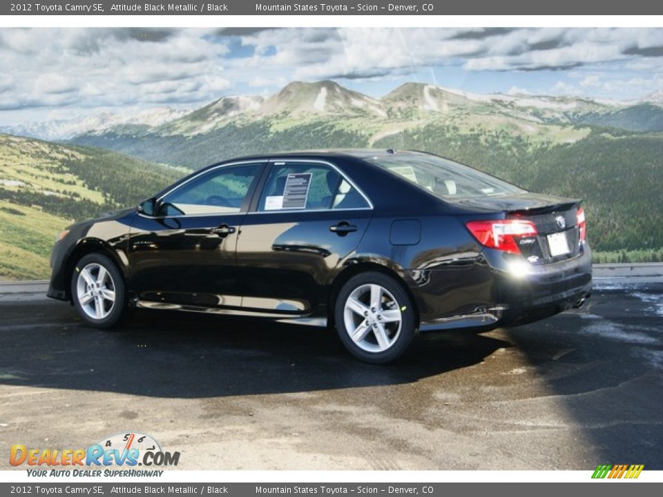2012 Toyota Camry SE Attitude Black Metallic / Black Photo #3