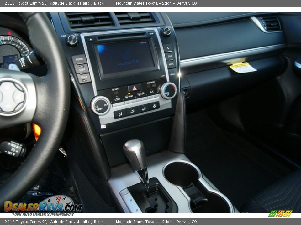 2012 Toyota Camry SE Attitude Black Metallic / Black Photo #6