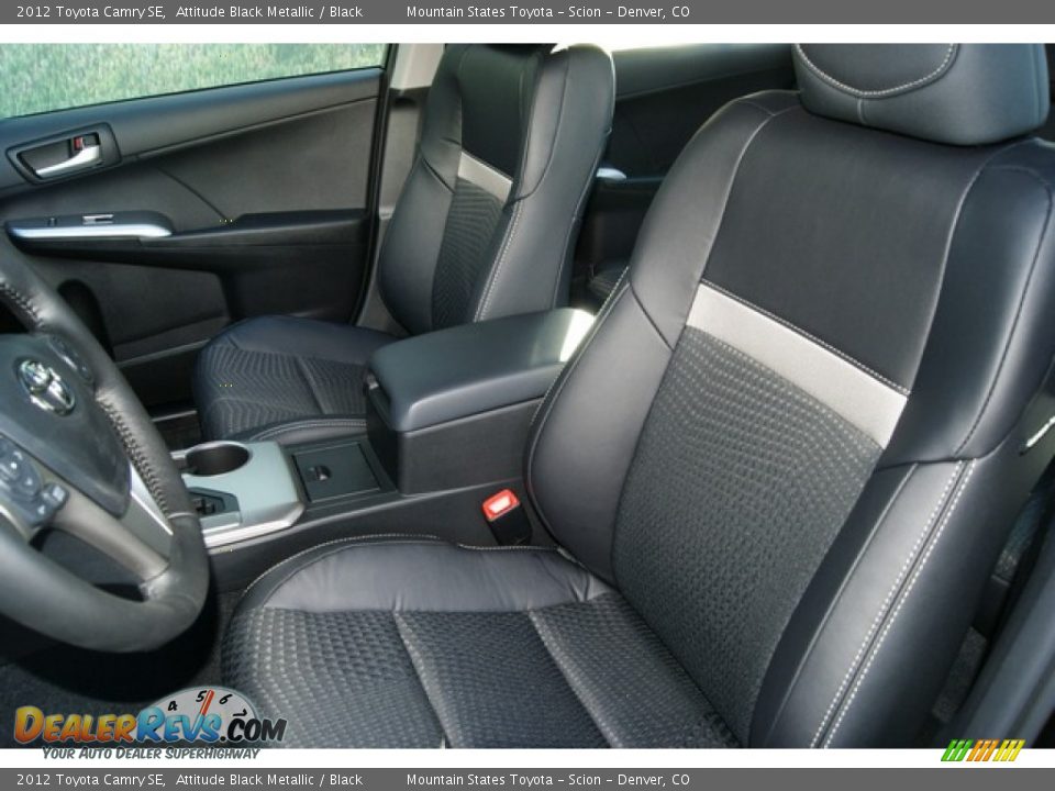 2012 Toyota Camry SE Attitude Black Metallic / Black Photo #7