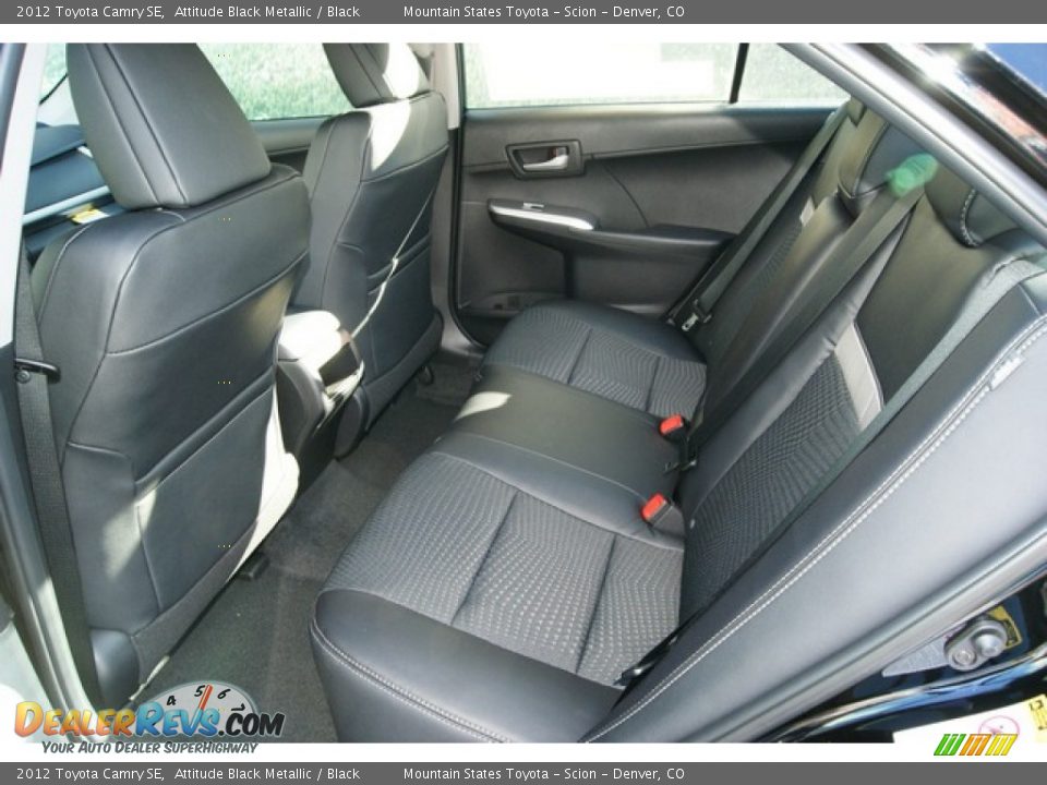 2012 Toyota Camry SE Attitude Black Metallic / Black Photo #8