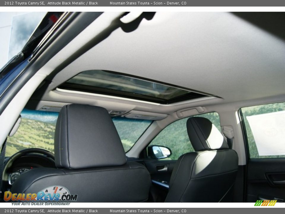 2012 Toyota Camry SE Attitude Black Metallic / Black Photo #10