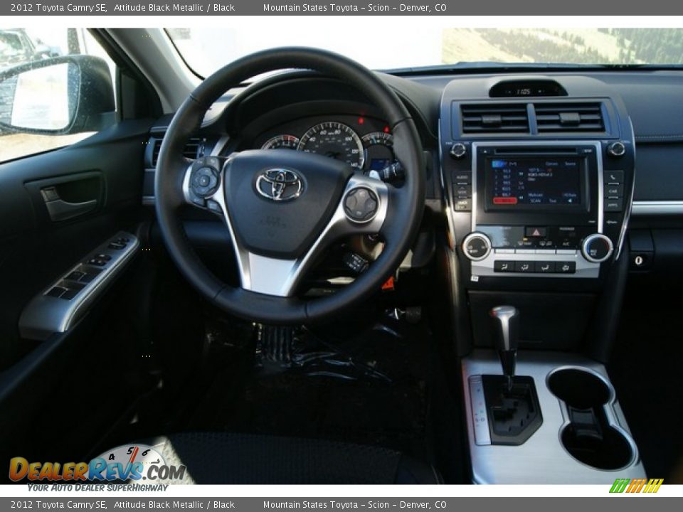 2012 Toyota Camry SE Attitude Black Metallic / Black Photo #11