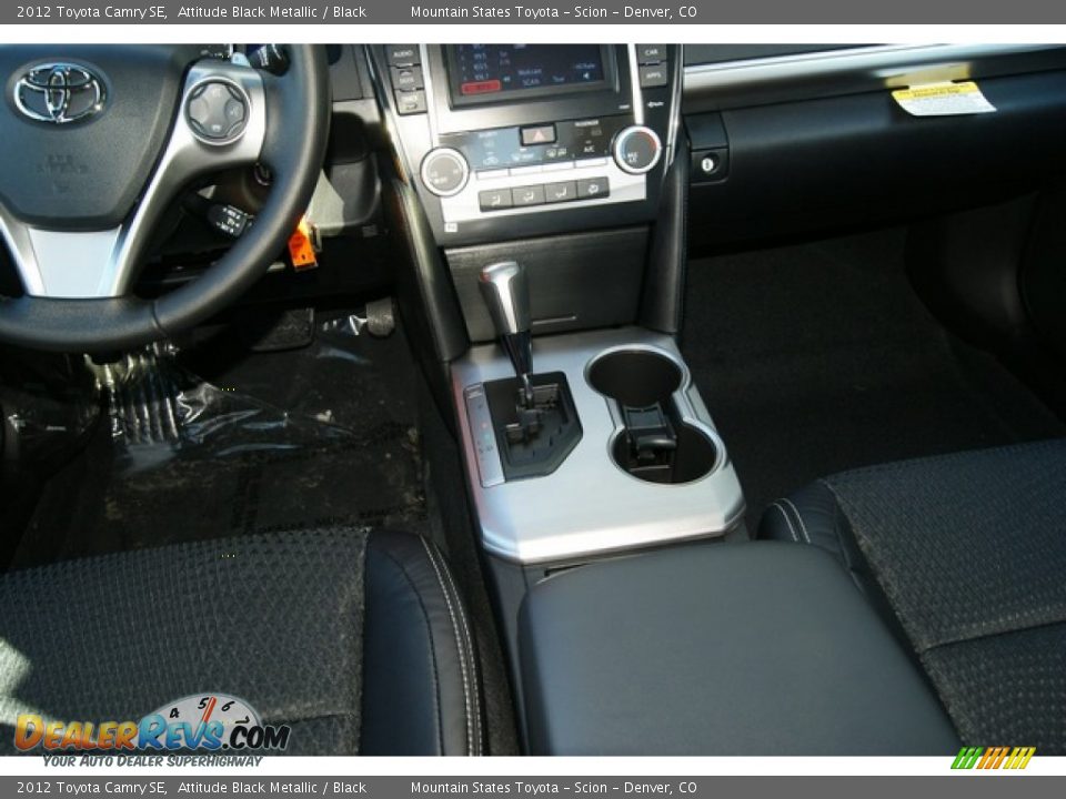 2012 Toyota Camry SE Attitude Black Metallic / Black Photo #14