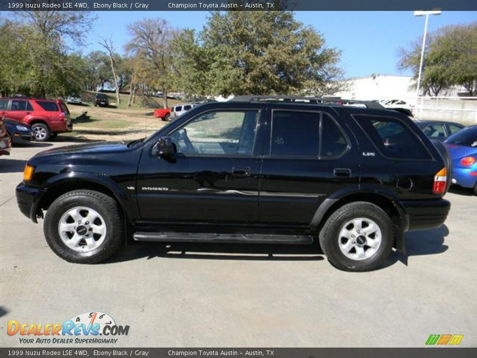 Ebony Black 1999 Isuzu Rodeo LSE 4WD Photo #9