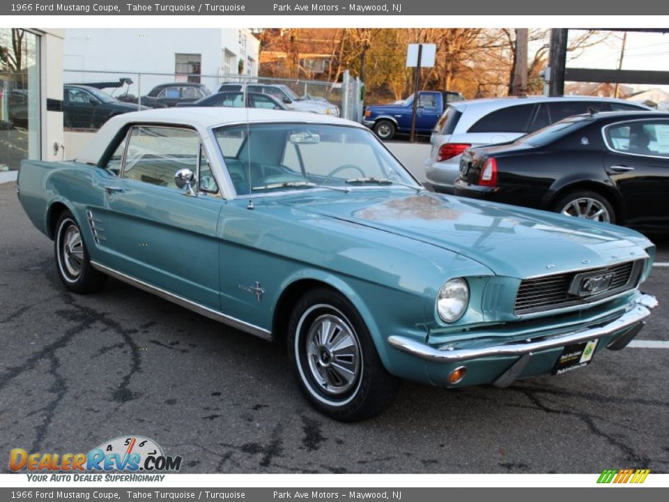 Front 3/4 View of 1966 Ford Mustang Coupe Photo #3