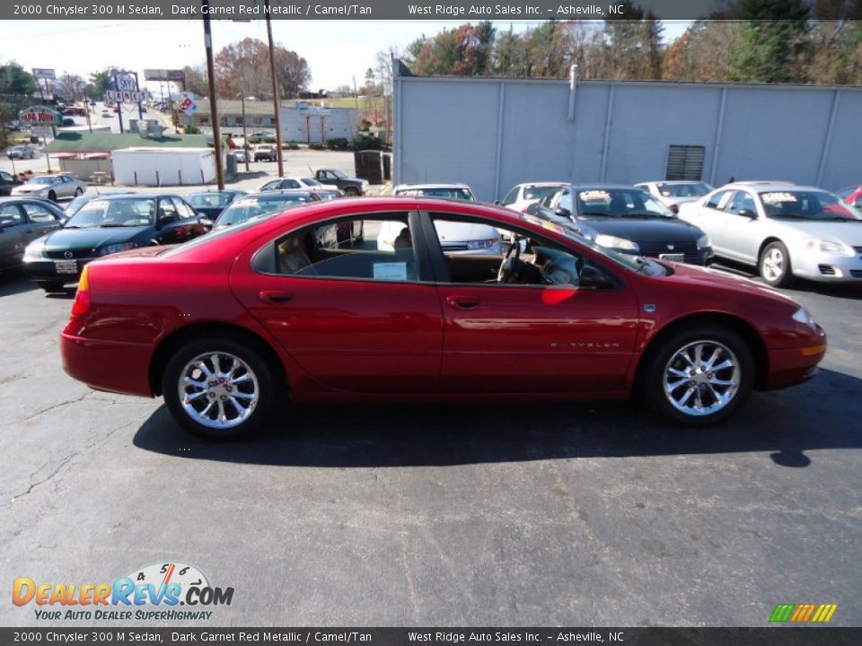 2000 Chrysler 300 M Sedan Dark Garnet Red Metallic / Camel/Tan Photo #3