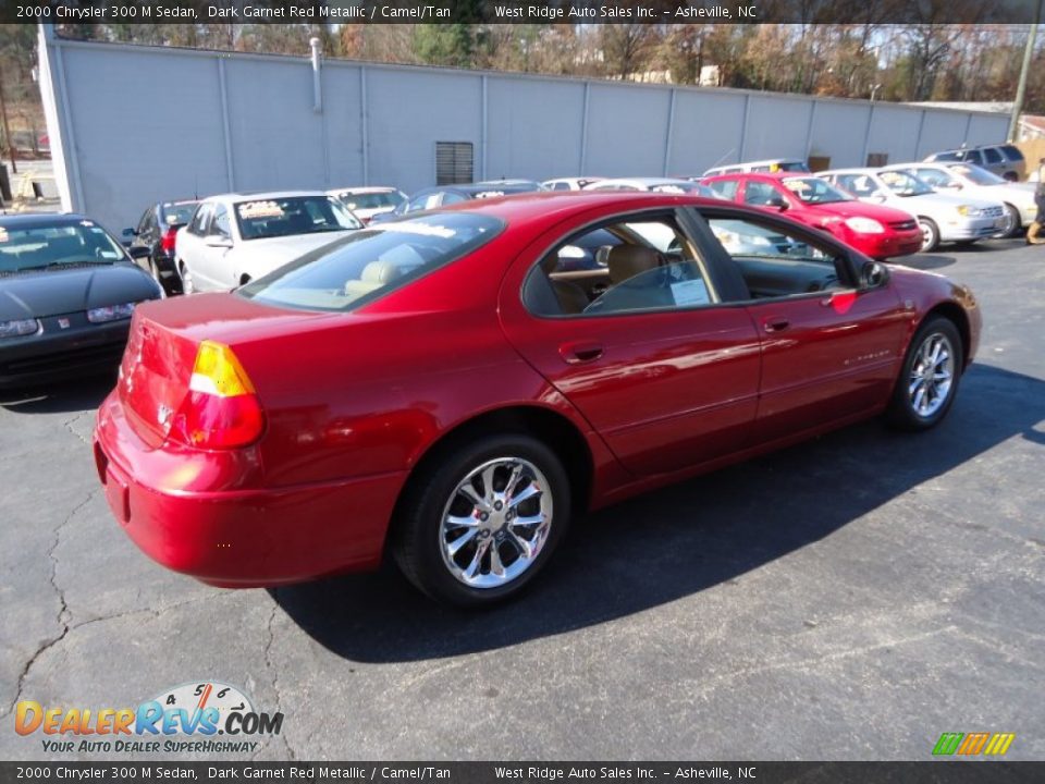 2000 Chrysler 300 M Sedan Dark Garnet Red Metallic / Camel/Tan Photo #4