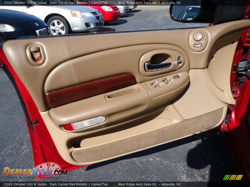 2000 Chrysler 300 M Sedan Dark Garnet Red Metallic / Camel/Tan Photo #19