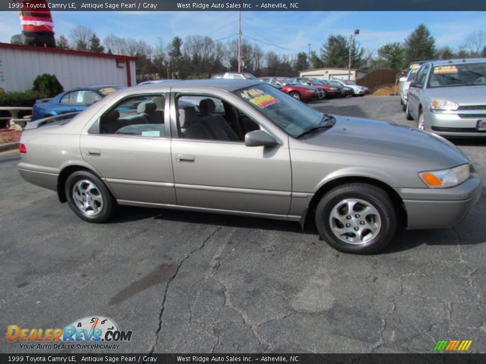 1999 Toyota Camry LE Antique Sage Pearl / Gray Photo #1