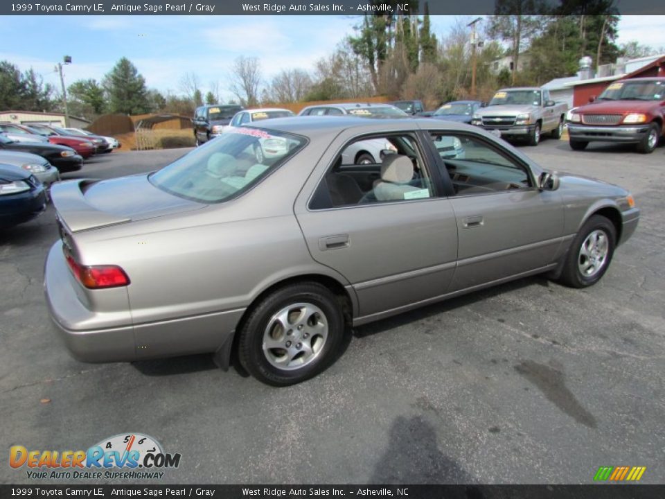 1999 Toyota Camry LE Antique Sage Pearl / Gray Photo #3