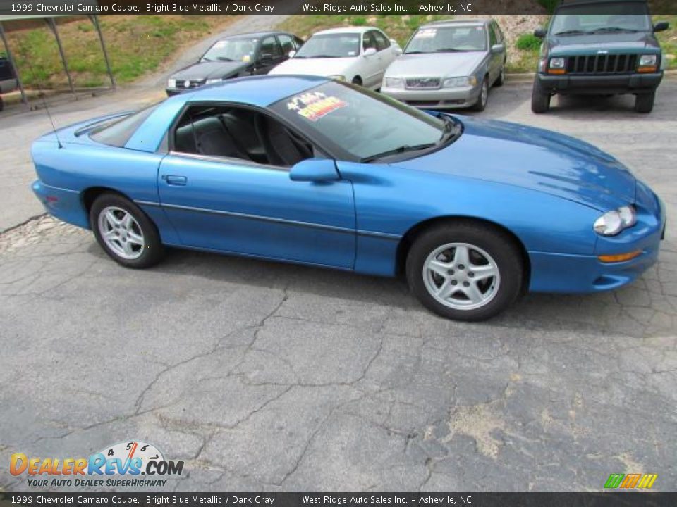 Bright Blue Metallic 1999 Chevrolet Camaro Coupe Photo #2