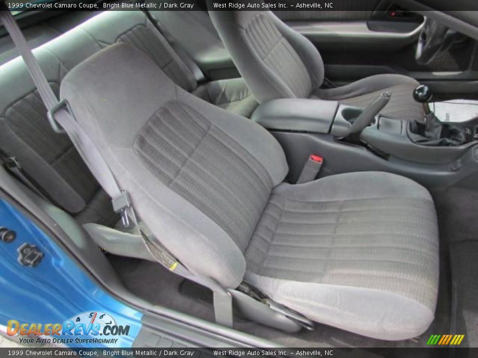1999 Chevrolet Camaro Coupe Bright Blue Metallic / Dark Gray Photo #20