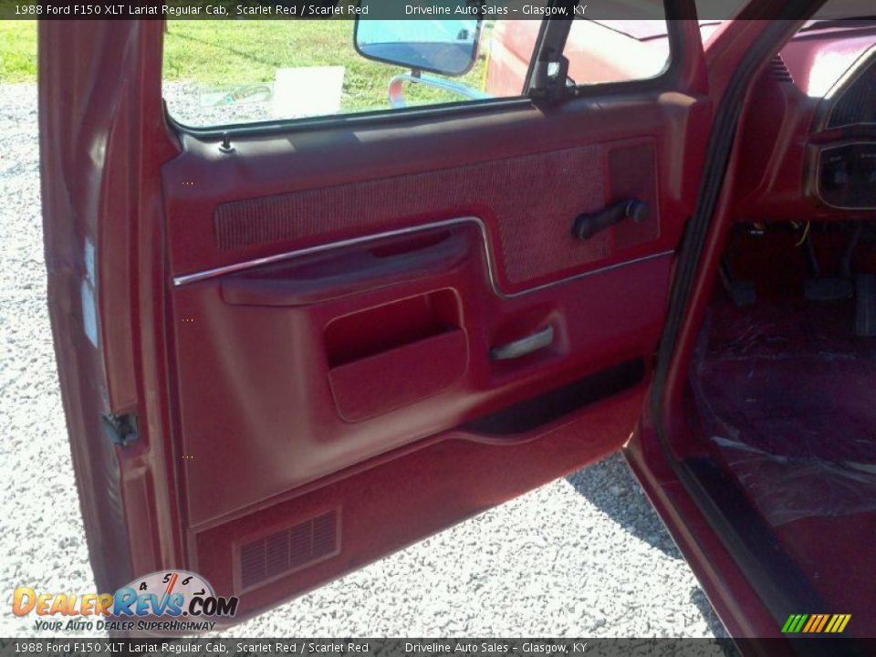 Door Panel of 1988 Ford F150 XLT Lariat Regular Cab Photo #13