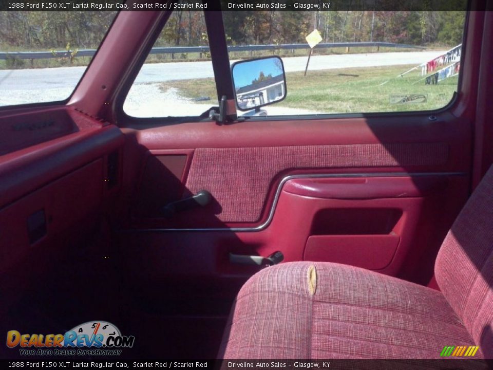 Door Panel of 1988 Ford F150 XLT Lariat Regular Cab Photo #21